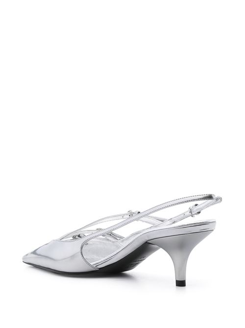 Décolleté slingback con fibbie MIU MIU | 5I013EF-M055H4FF0118